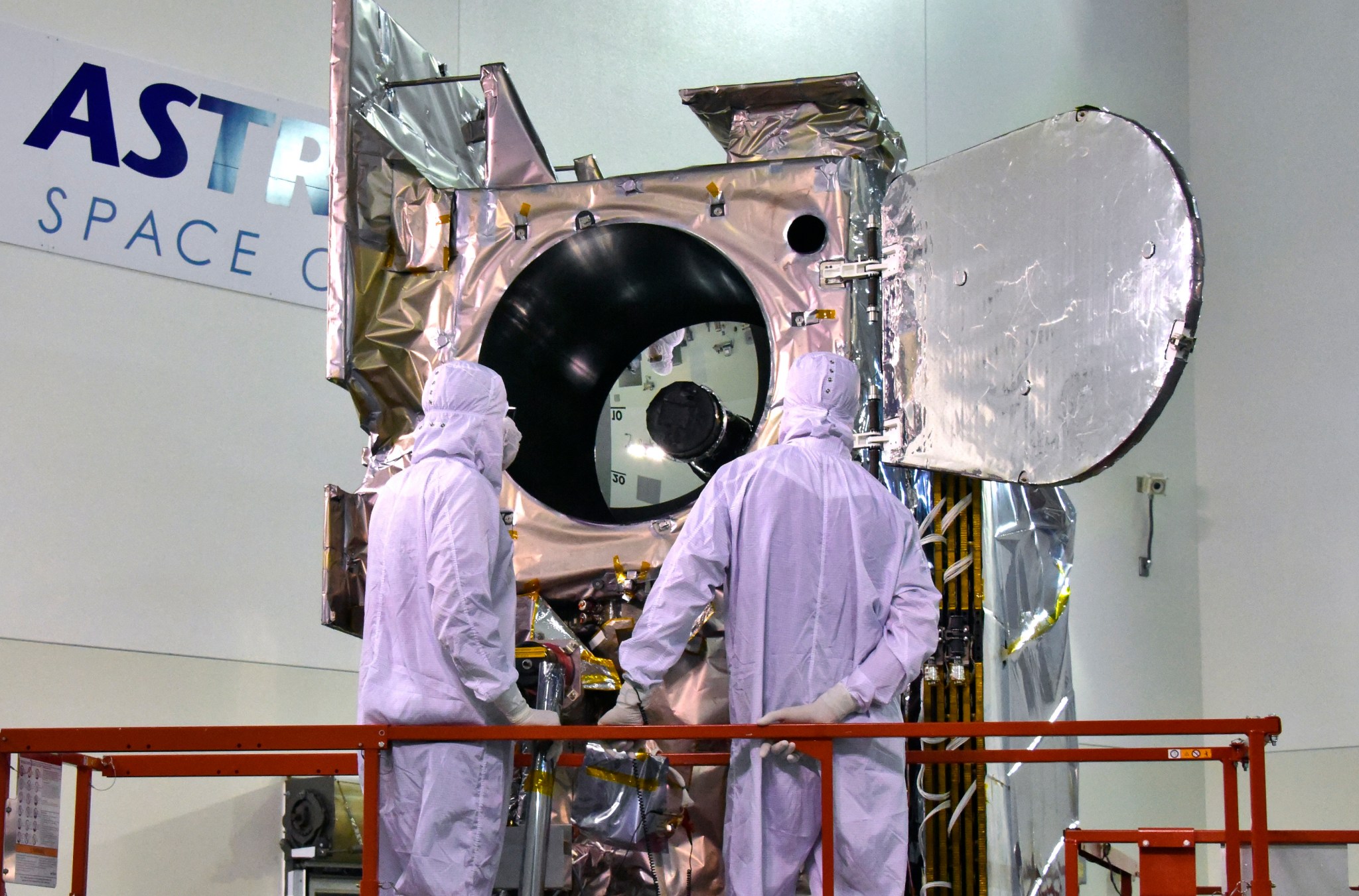 NASA’s ICESat-2 spacecraft undergoing final testing