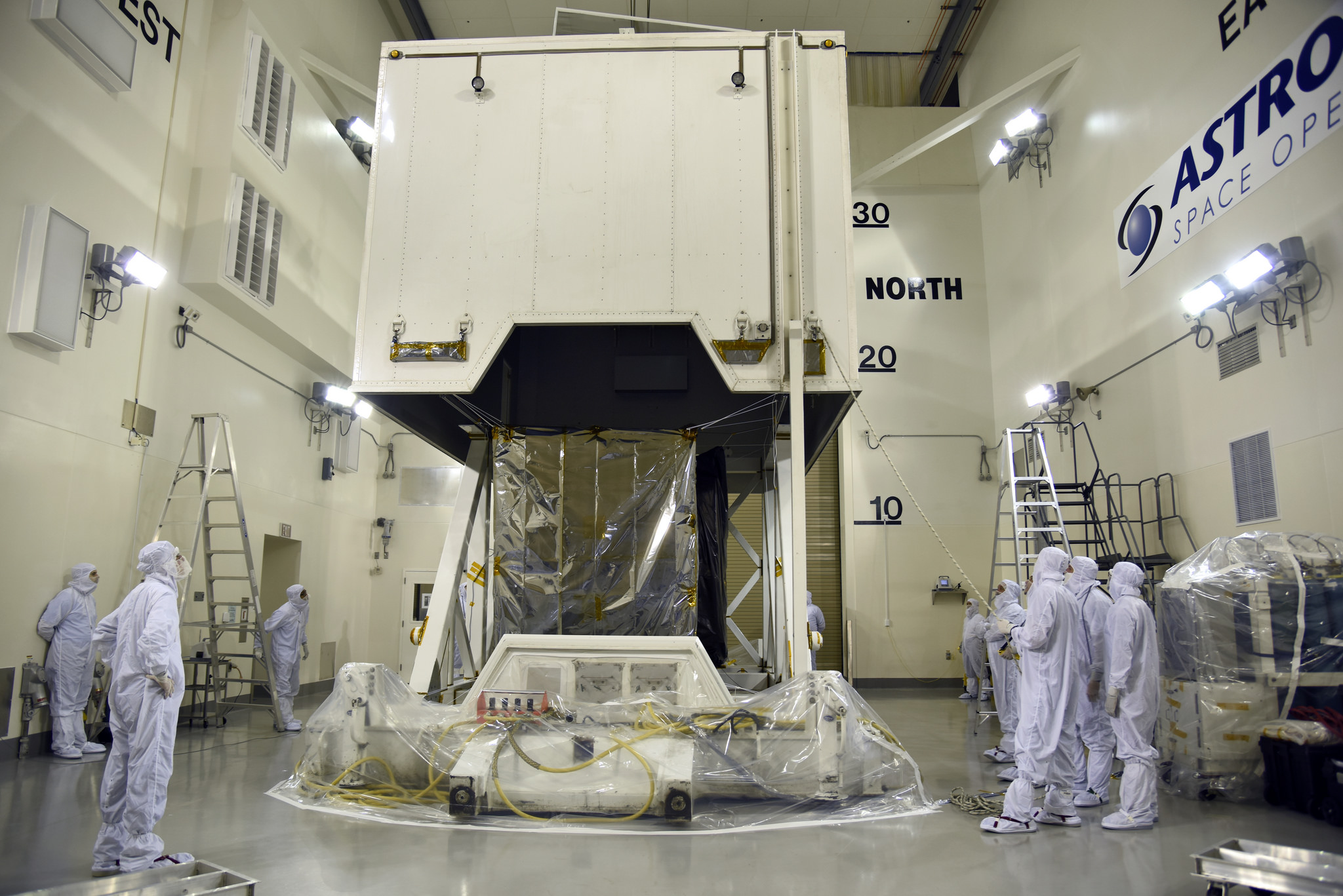 NASA’s Ice, Cloud and land Elevation Satellite-2 (ICESat-2) spacecraft arrives at Vandenberg Air Force Base in California