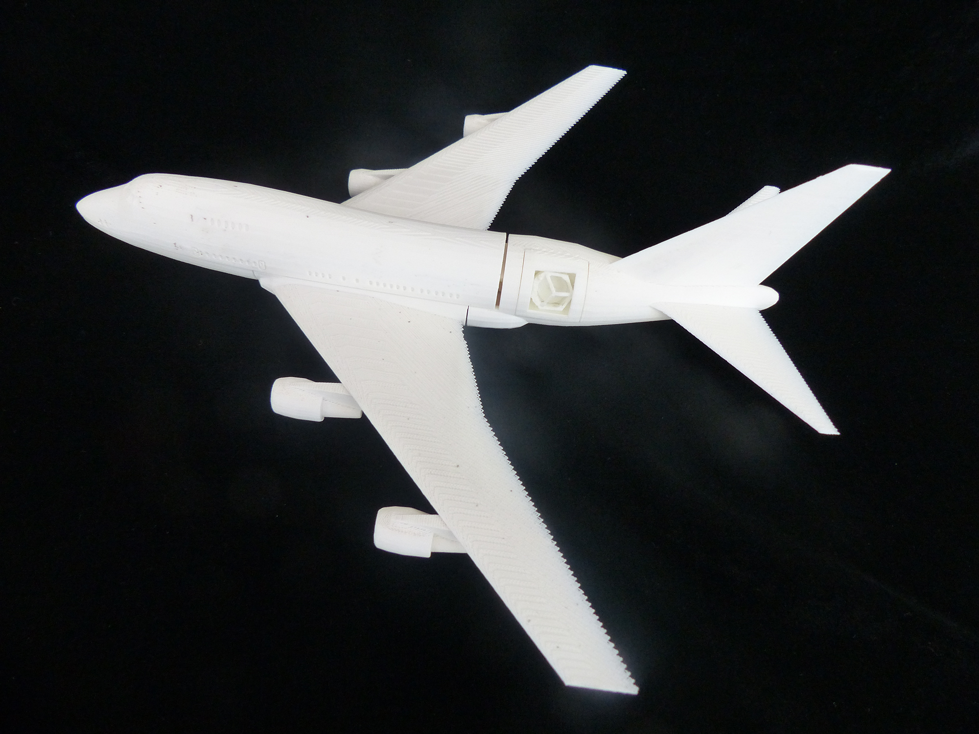 Image of 3D printed model of SOFIA.