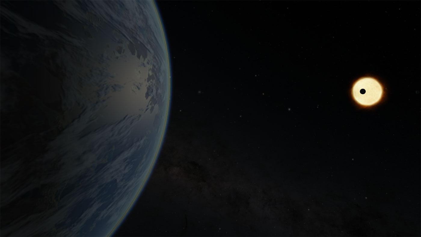 Artist's impressions with the new Exoplanet Excursions VR app