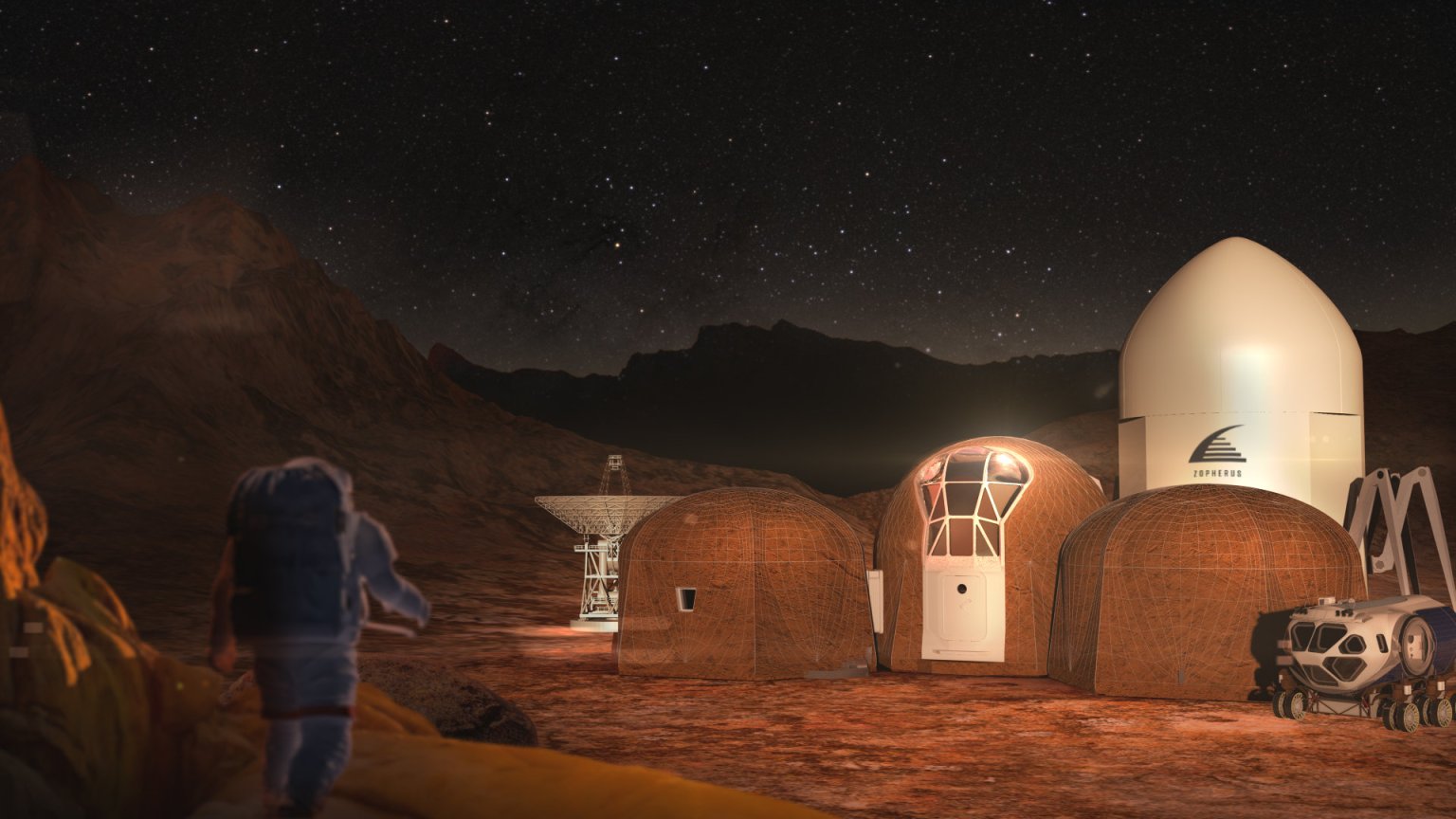Zopherus for NASA?s 3D-Printed Habitat Challenge, Phase 3: Level 1 competition