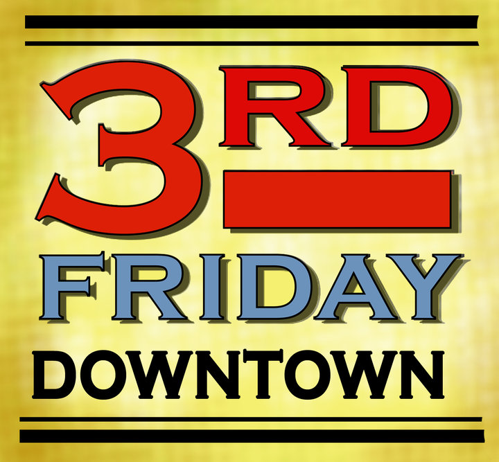 3rd Friday Downtown graphic.