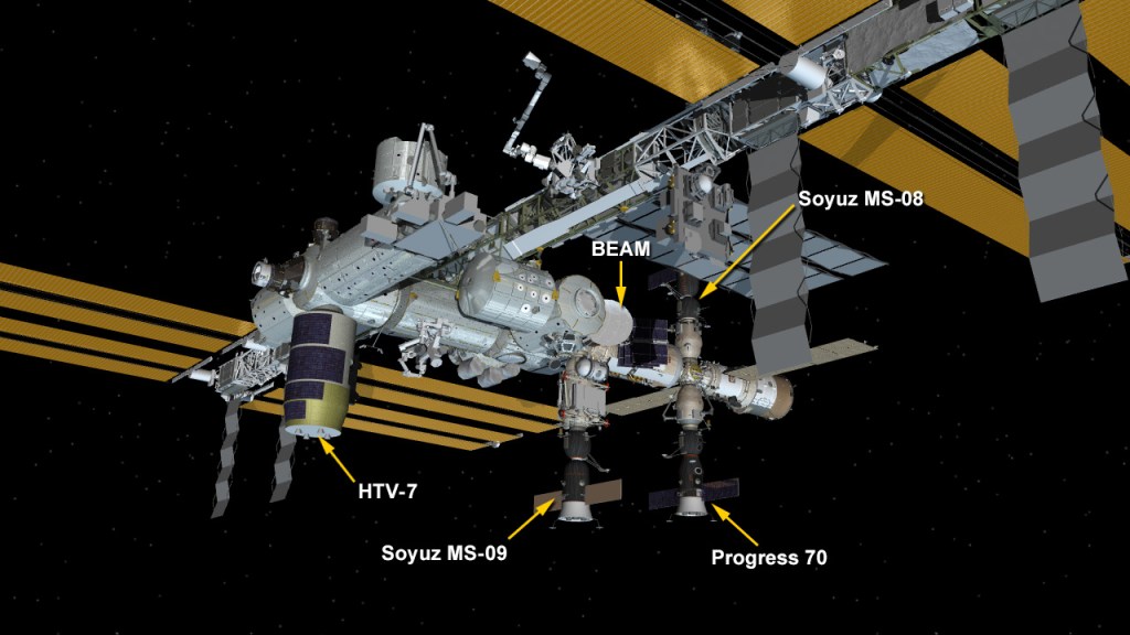 
			Japan’s Kounotori Spaceship Attached to Station - NASA			