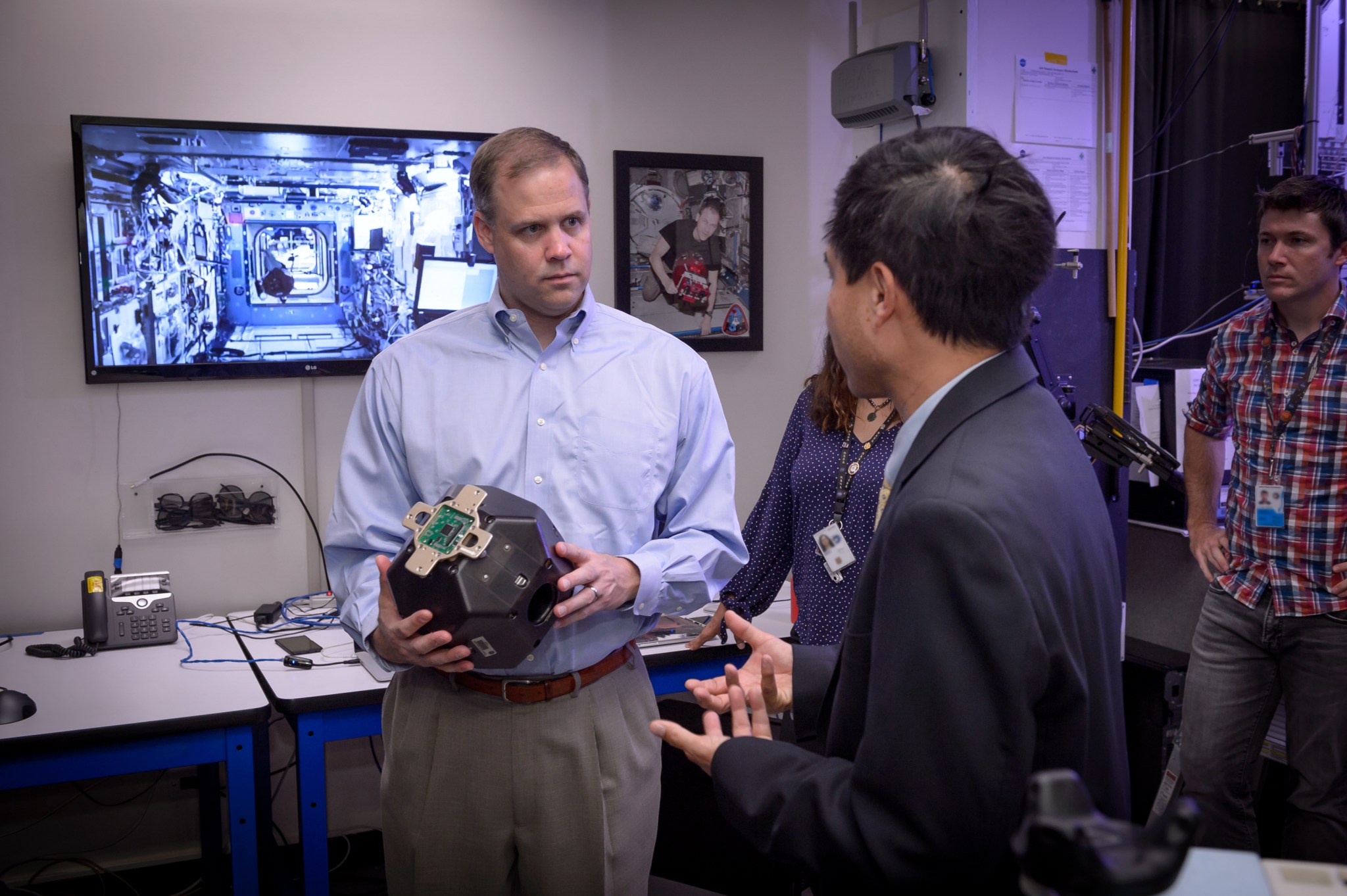 Bridenstine and Astrobee