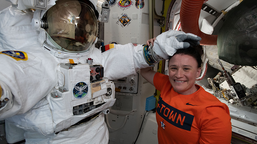 NASA astronaut Serena AuÃ±Ã³n-Chancellor