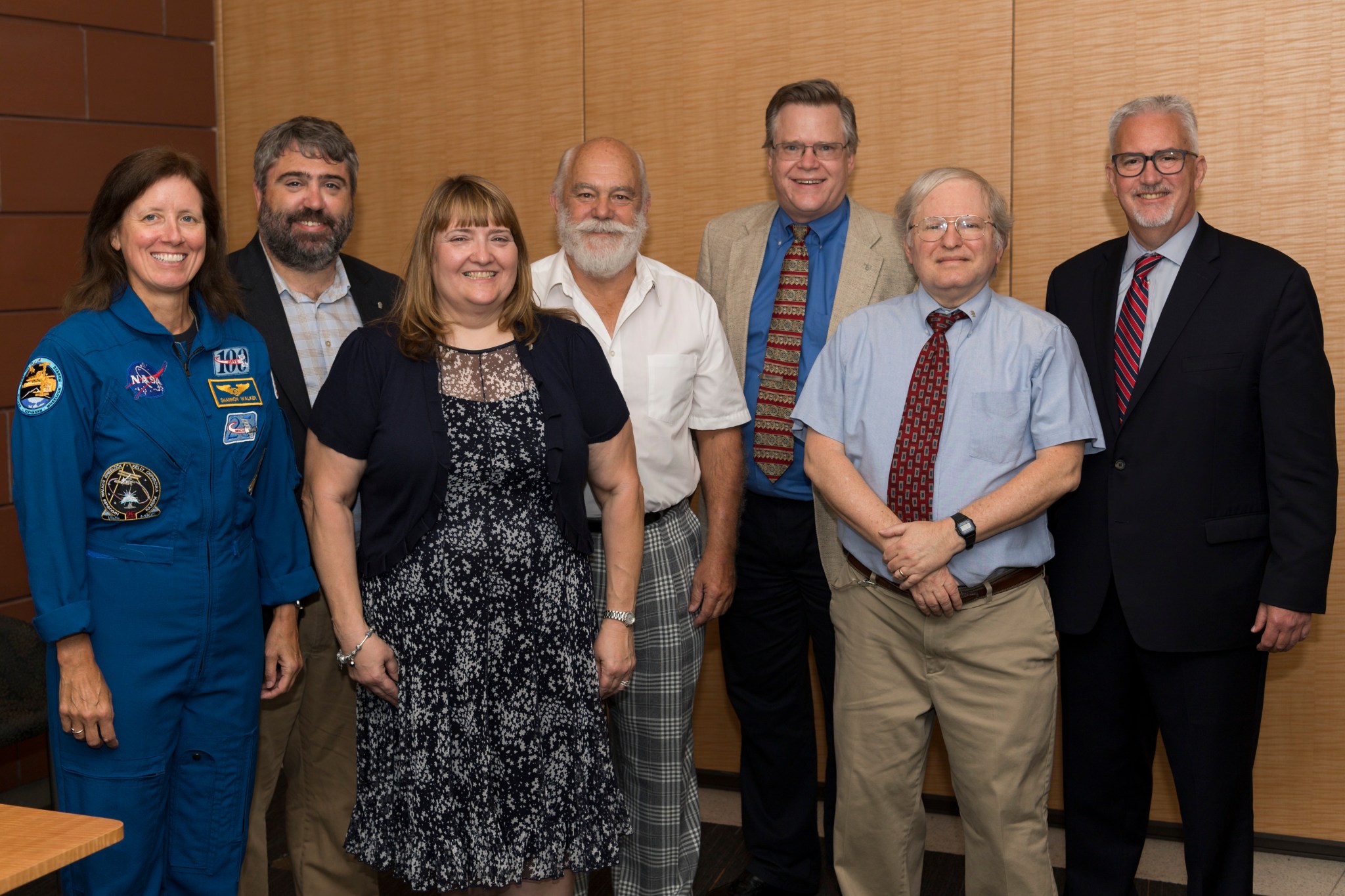Pictured are the Silver Snoopy award winners from NASA's Langley Research Center.