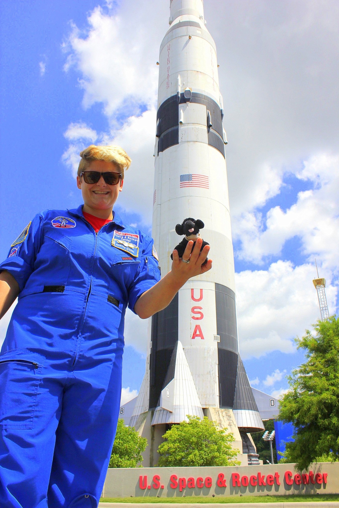 Moriah Fordham, a social media specialist at the Space & Rocket Center.