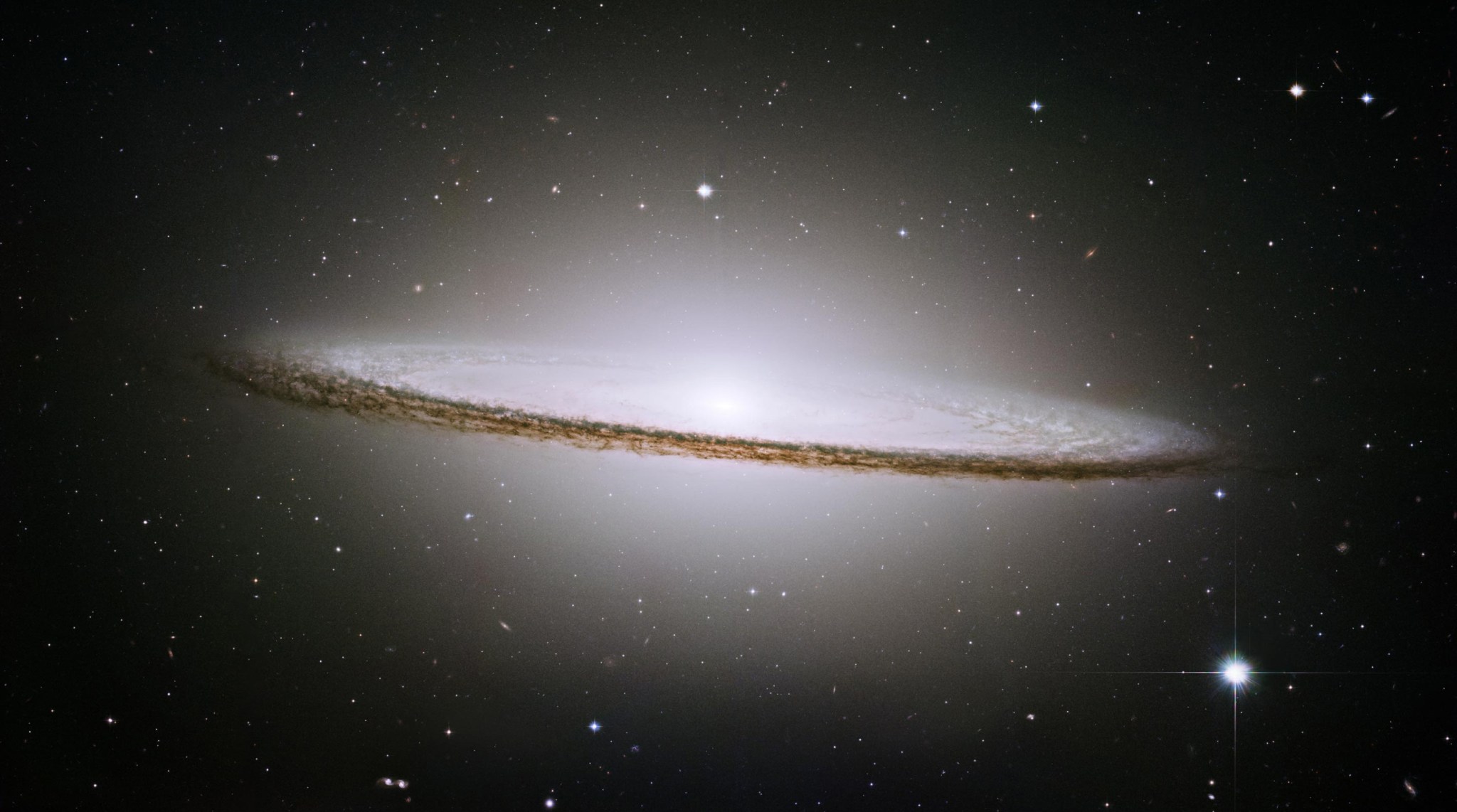 Hubble's view of the Sombrero Galaxy