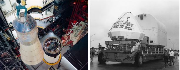 apollo 8 csm apollo 9 module
