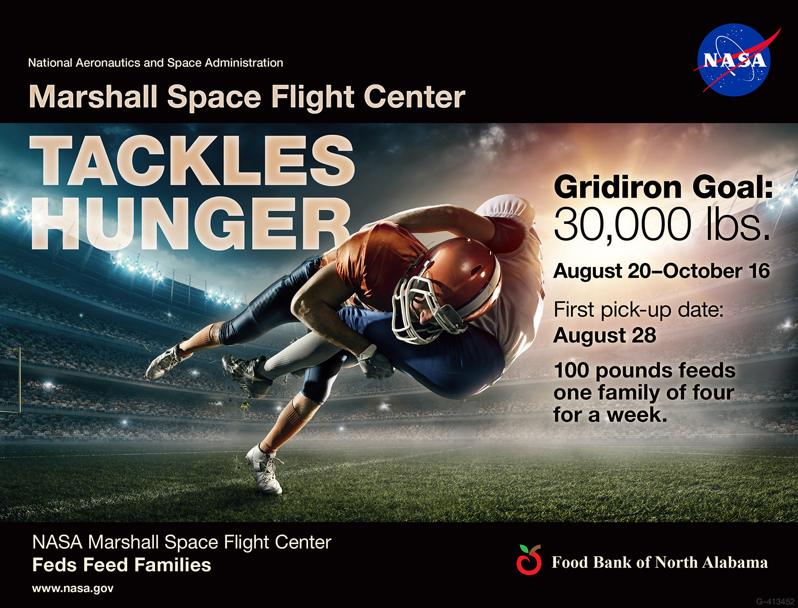 Marshall Space Flight Center Tackles Hunger