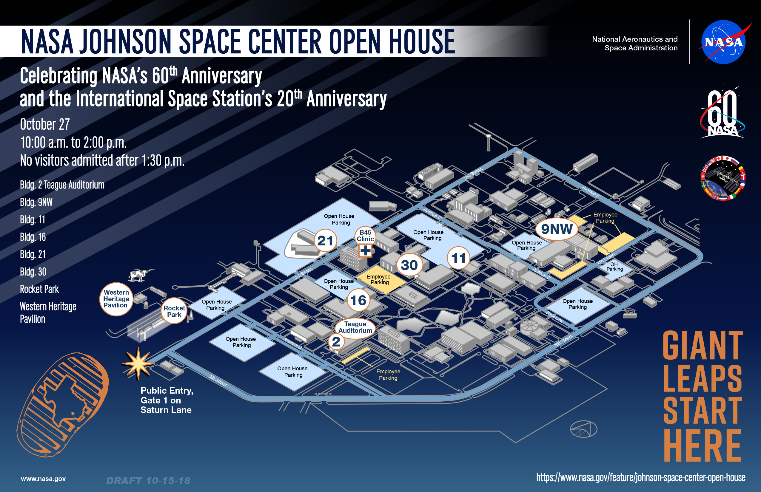 NASA Invites Media to Johnson Space Center Open House 2018 Preview