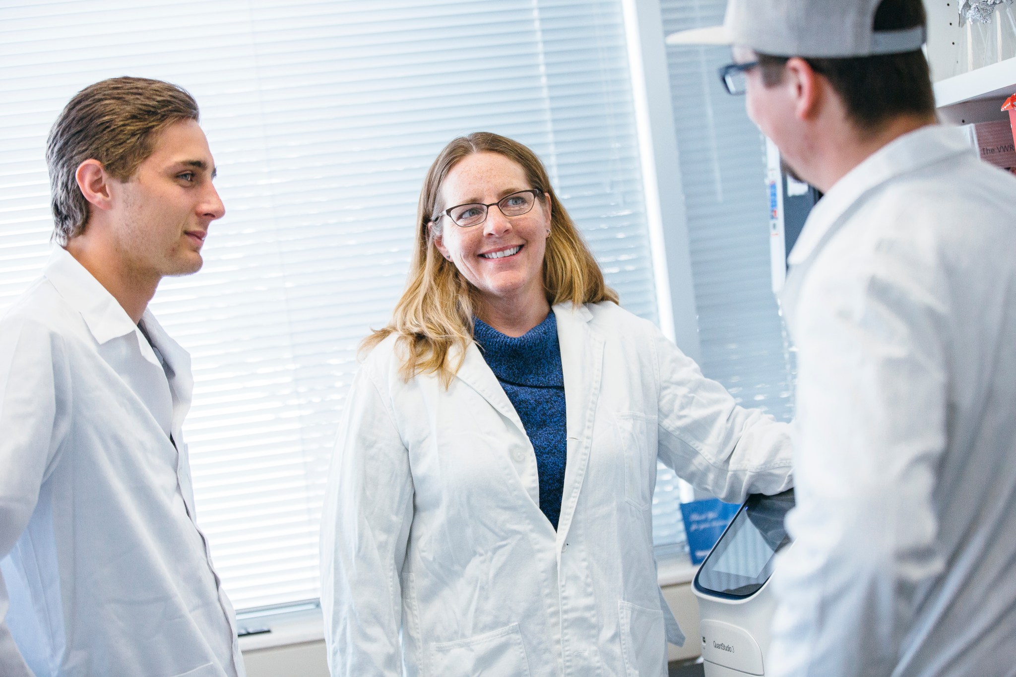 Dr. Nielsen with her team