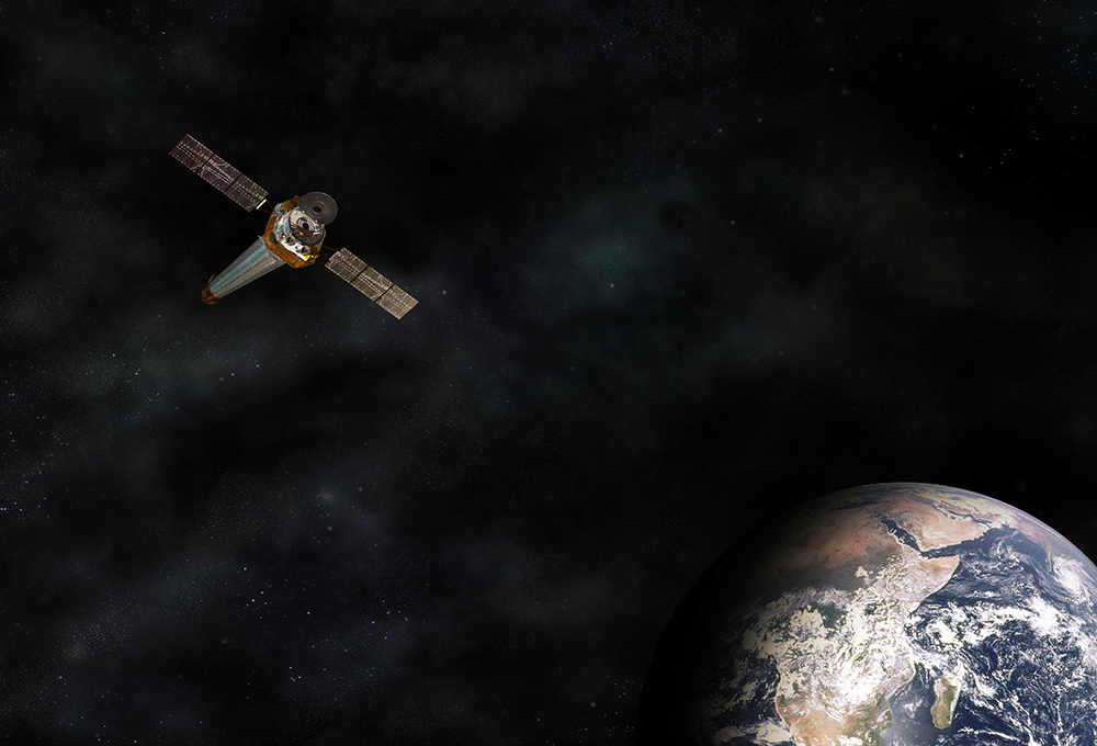 Chandra in Earth orbit