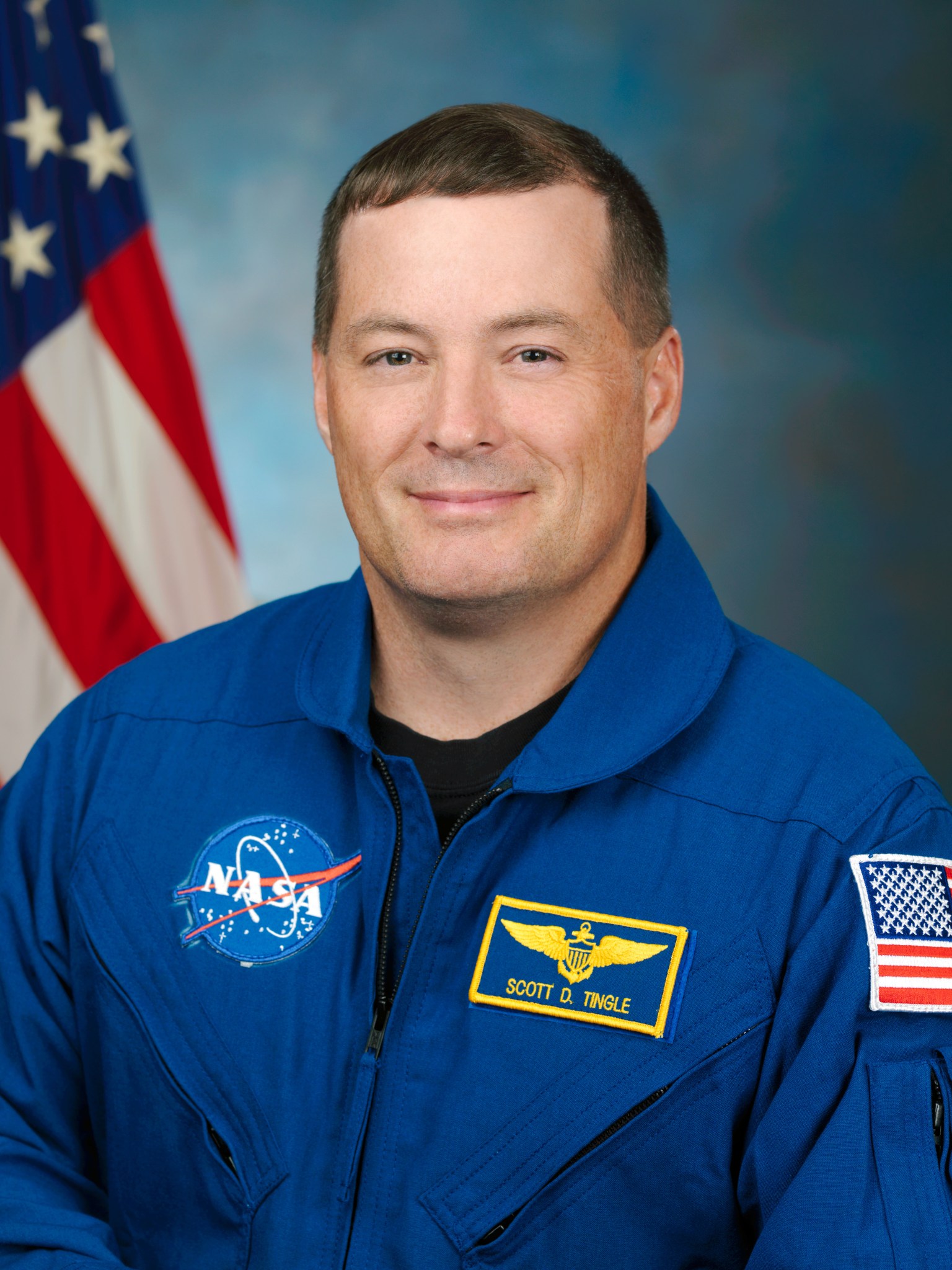 NASA astronaut Scott Tingle