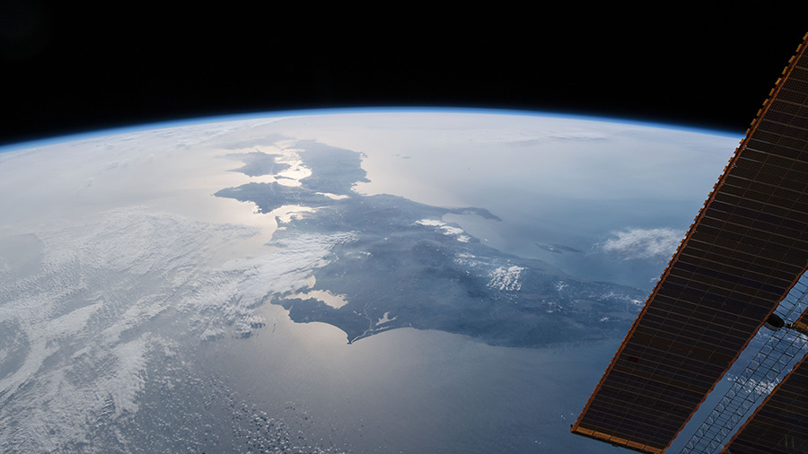 View of Japan from the International Space Station