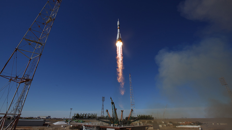 The Soyuz MS-10 spacecraft launched Oct. 11, 2018