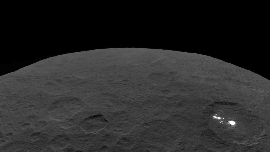Ceres and the bright regions of Occator Crater 