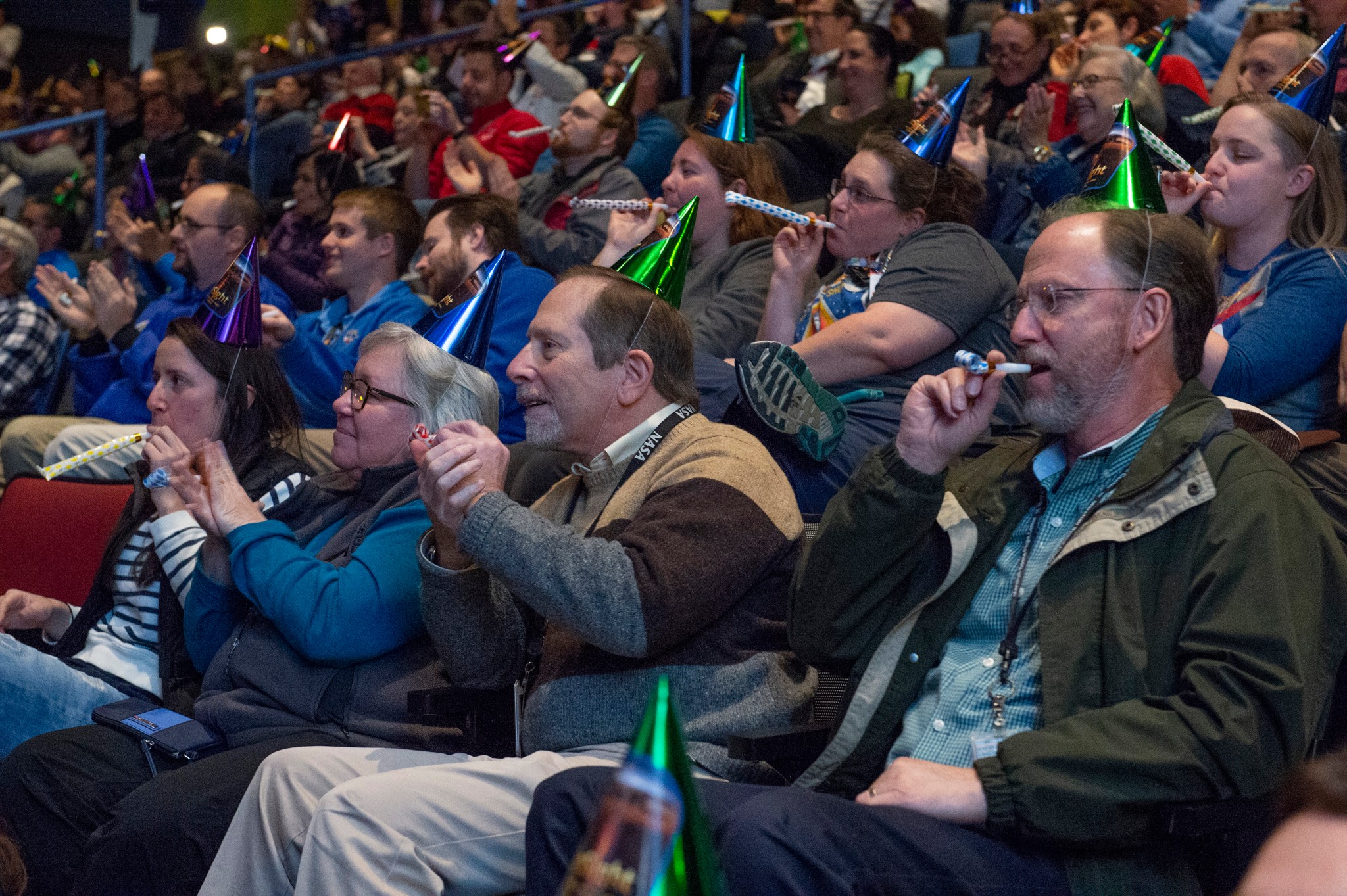 Nov. 26, Marshall Center team members and members of the public watched NASA’s InSight lander successfully touch down on Mars. 