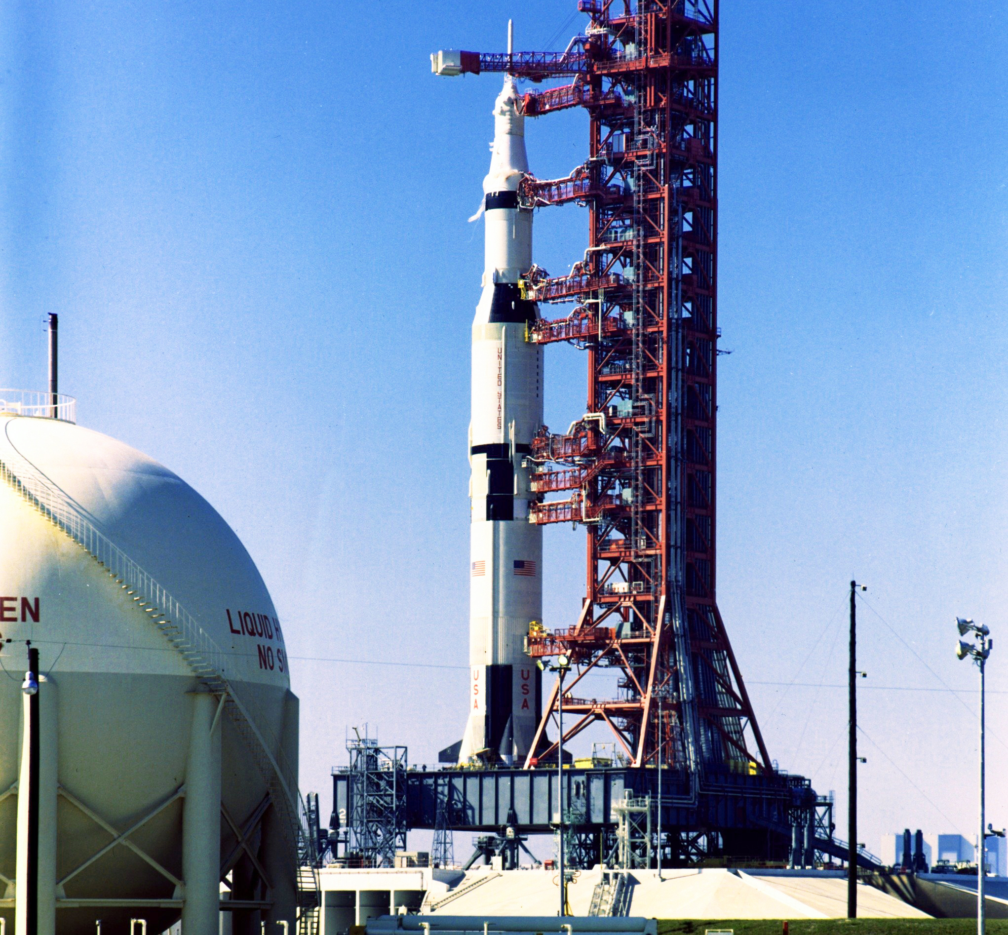 Apollo 6 Arrives at Launch Pad