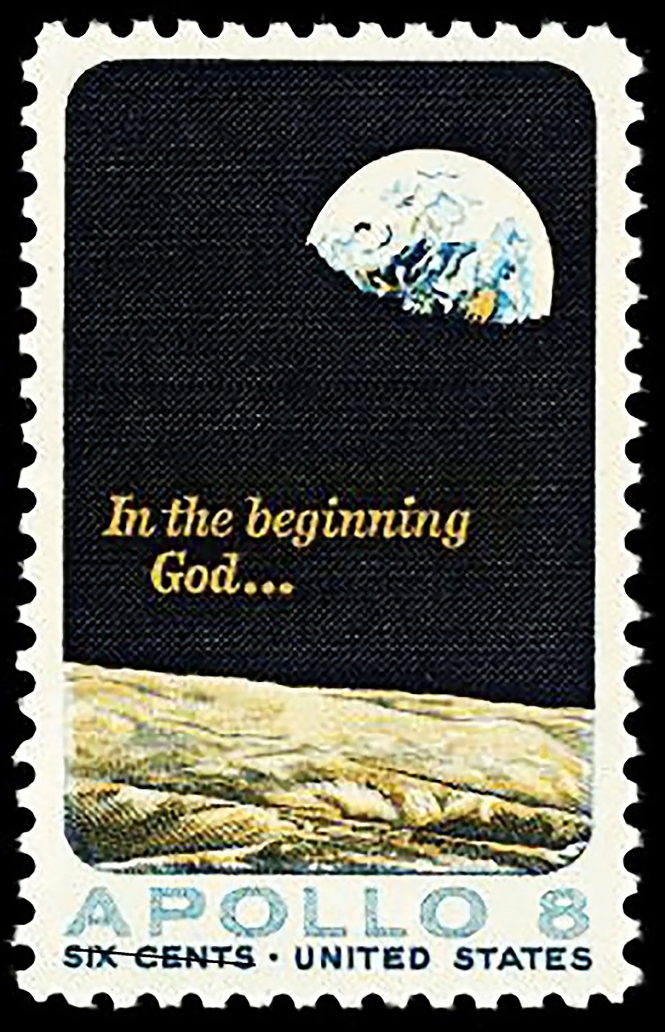 Apollo 8 Postage Stamp