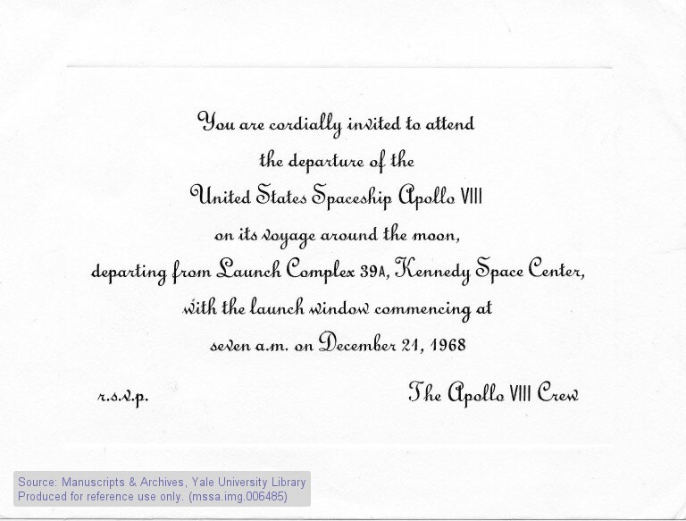 engraved invitation