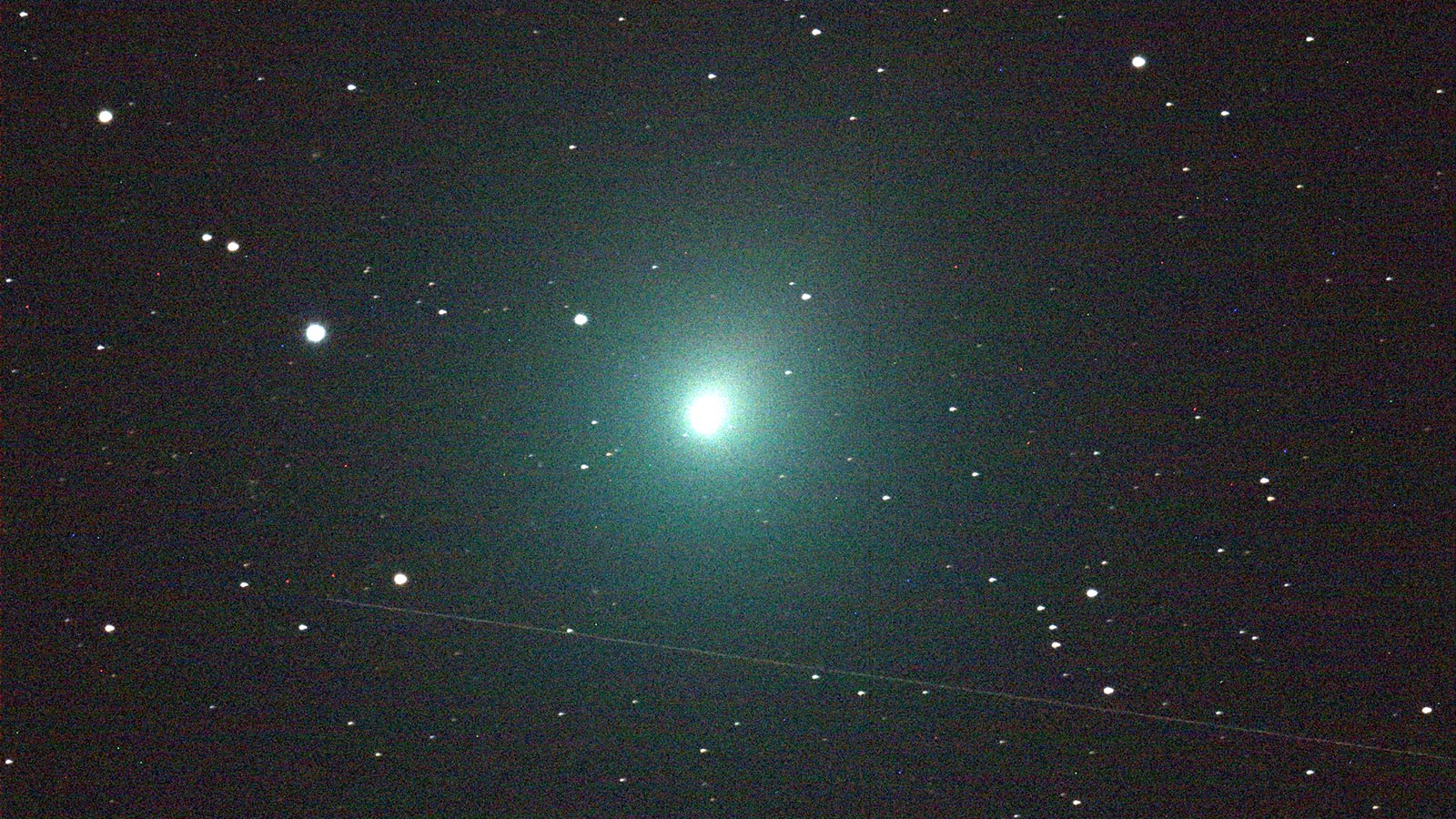 120 second image of the comet