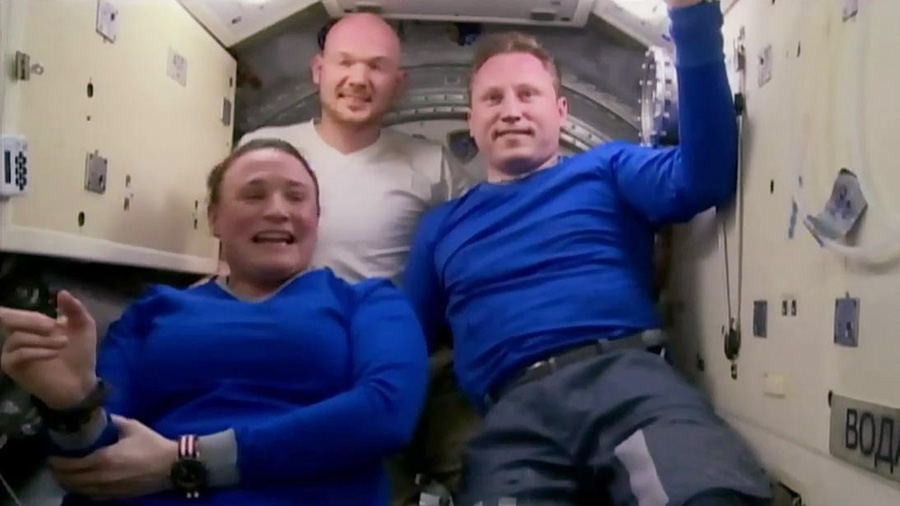 Expedition 57 crew members