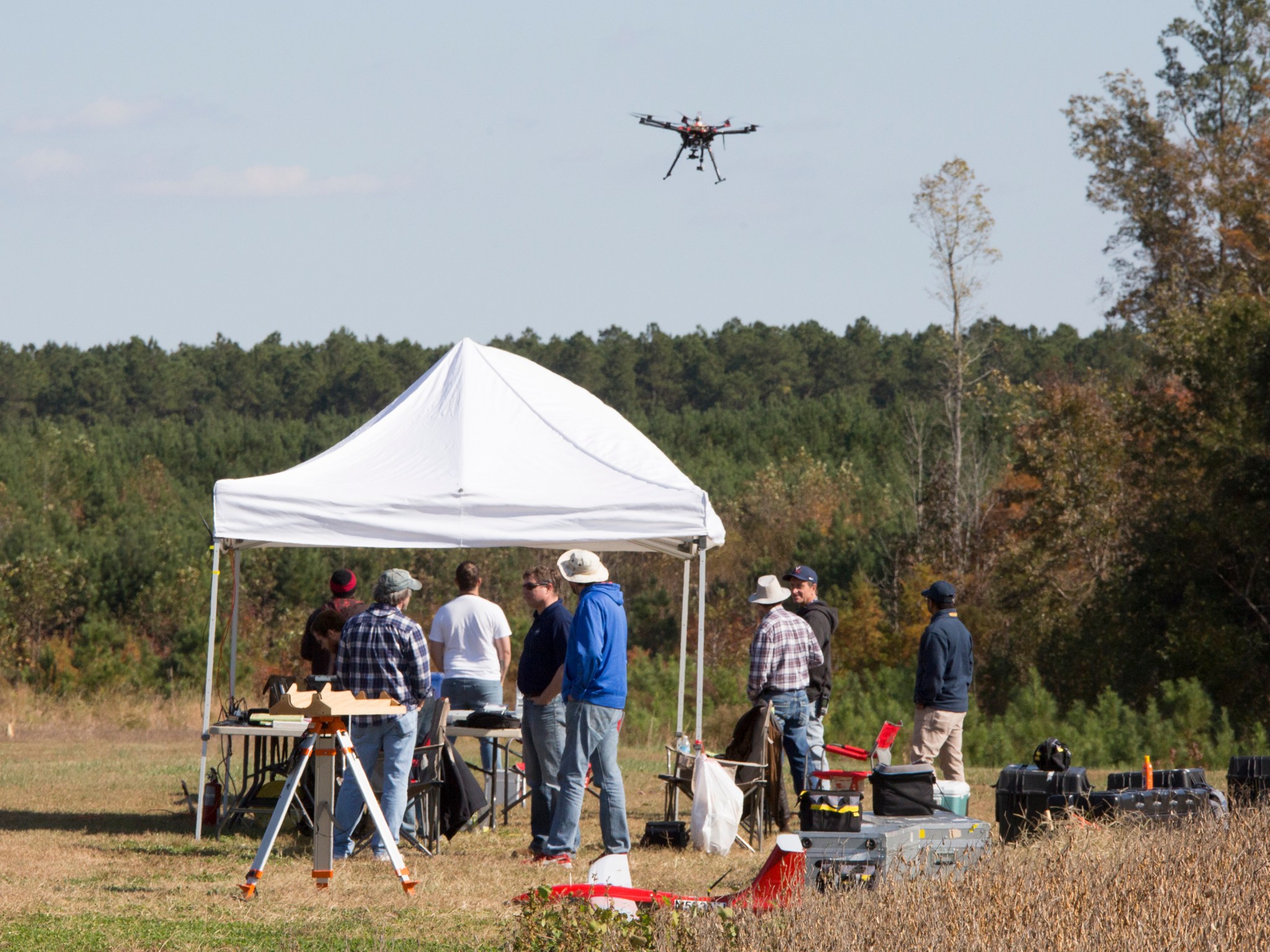 NASA Langley researchers recently conducted testing of the ISAAC system.