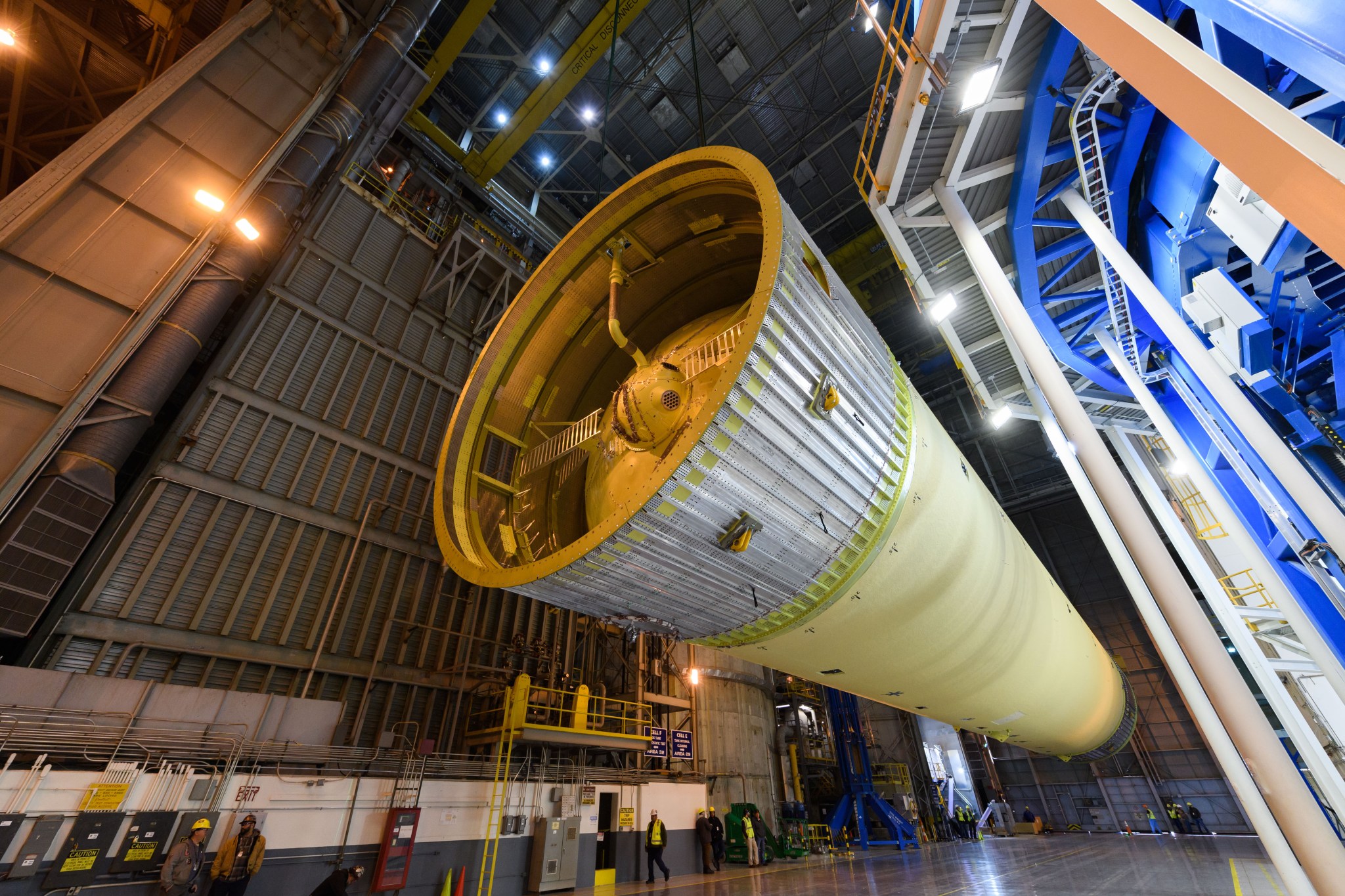Space Launch System liquid hydrogen tank structural test article