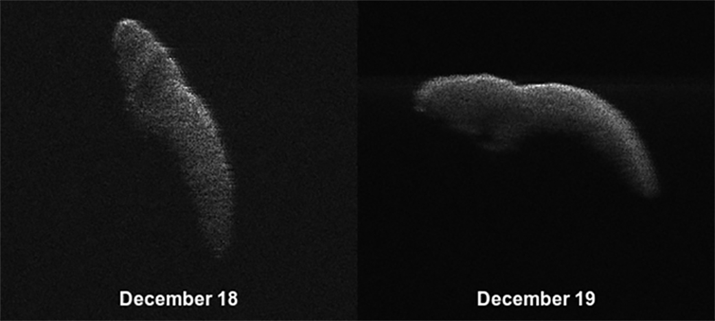 Two radar images of near-Earth asteroid 2003 SD220