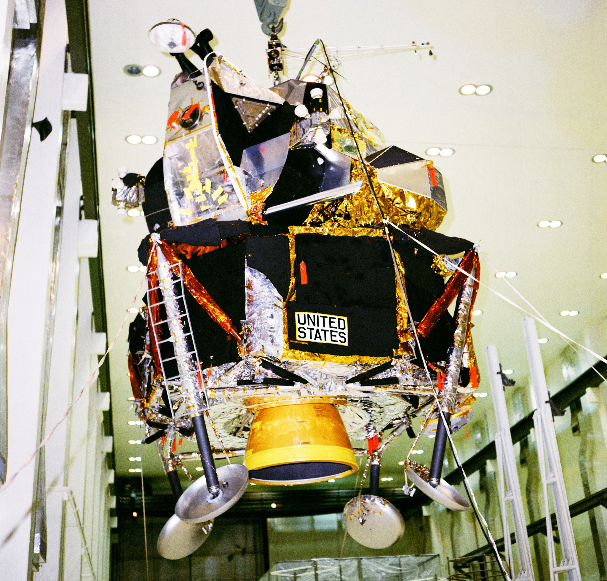 Lunar Module Processed at Kennedy Space Center