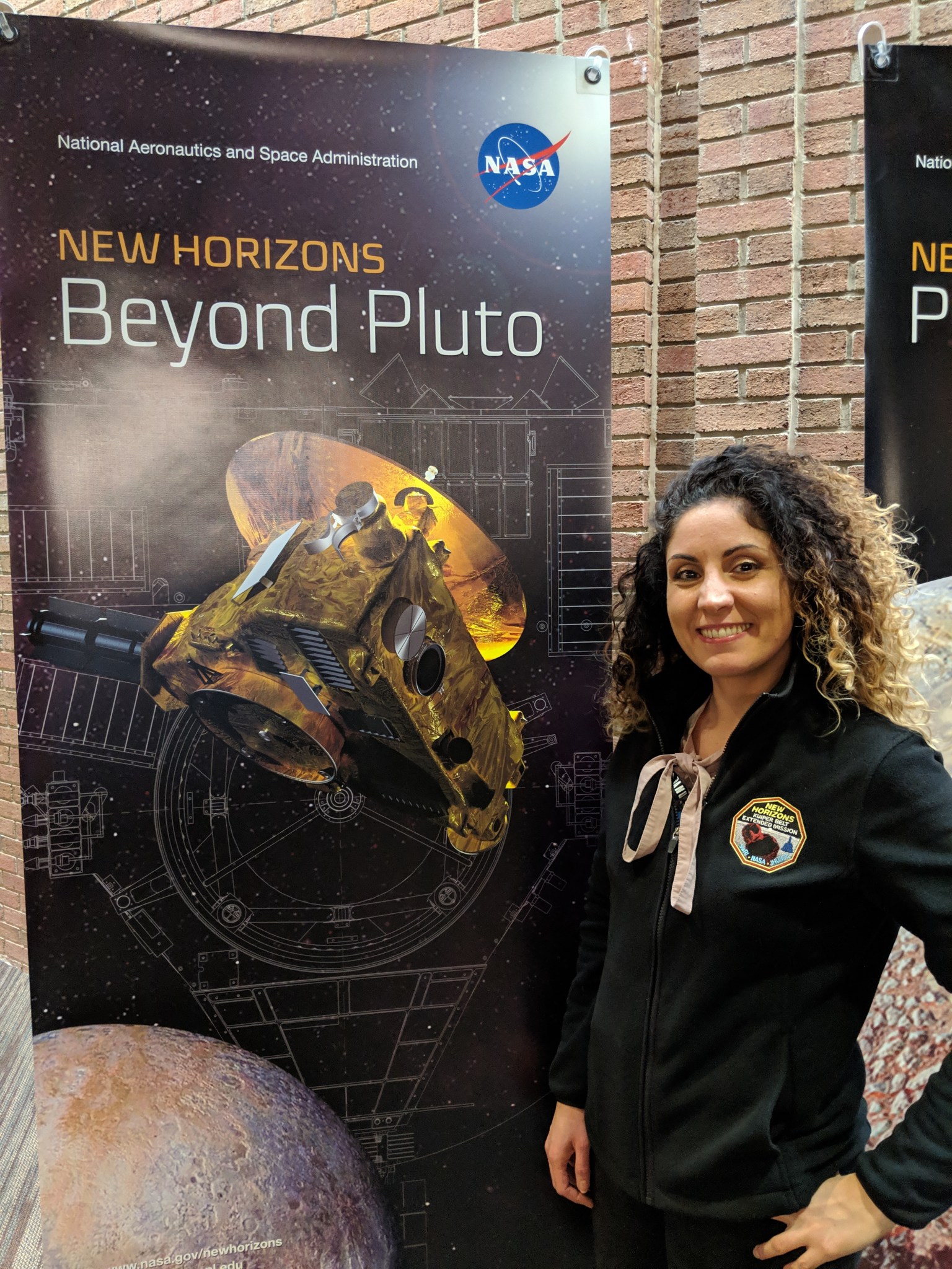 Francesca at the New Horizons encounter with MU66, on January 1st, 2019