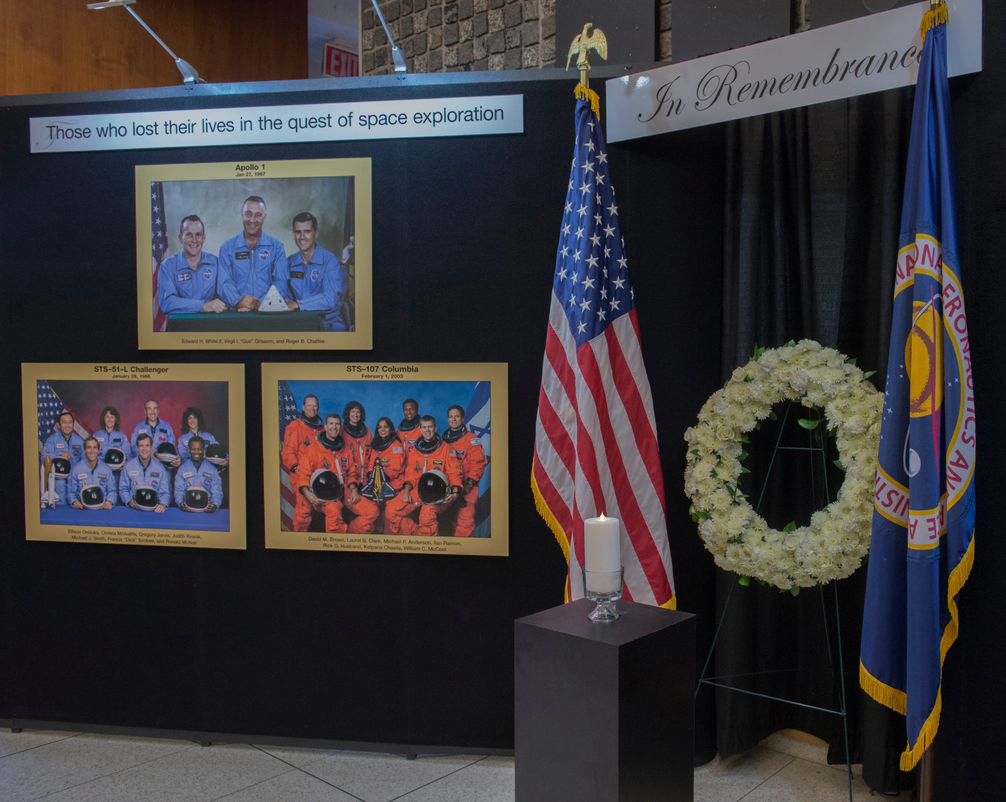 On Feb. 7, the NASA's Marshall Space Flight Center will honor members of the NASA family who lost their lives.