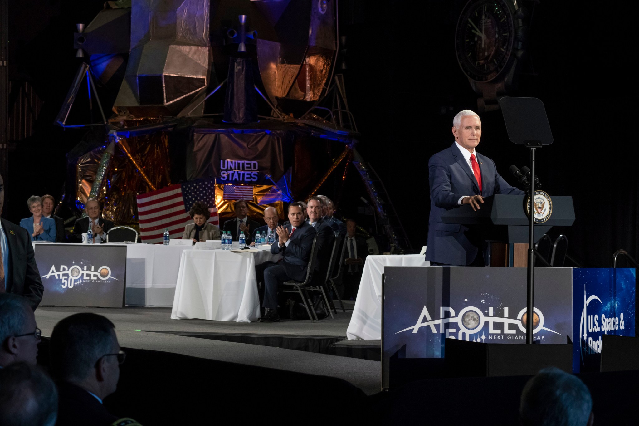 VP Mike Pence at 5th National Space Council
