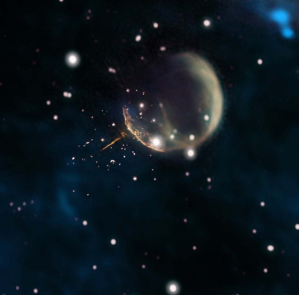 
			NASA’s Fermi Satellite Clocks ‘Cannonball’ Pulsar Speeding Through Space - NASA			