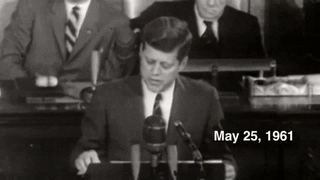GIF of President John F. Kennedy