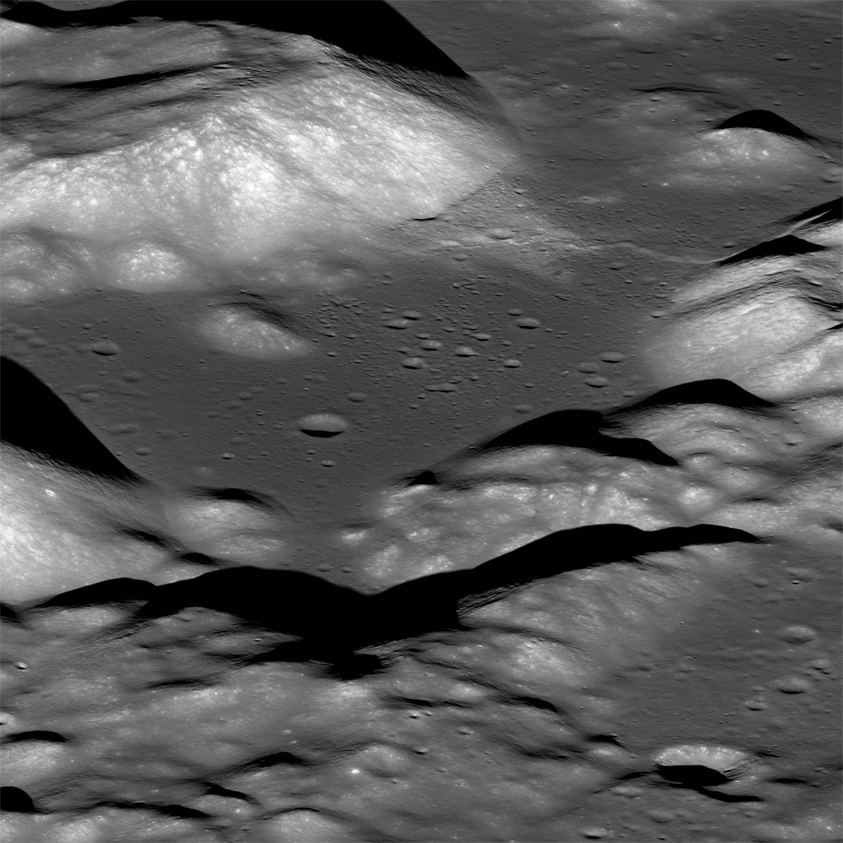 View of the Taurus-Littrow valley from the LRO spacecraft