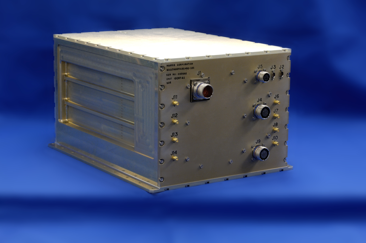 Image of NASA/Harris Ka-band SDR hardware.