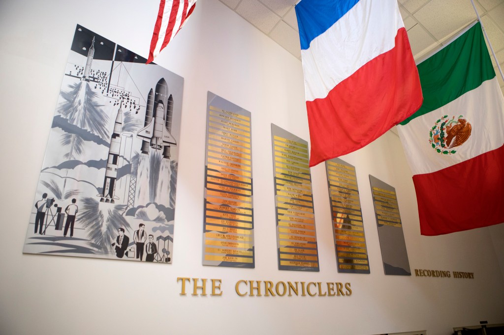 Four Honored and Added to The Chroniclers at Kennedy Space Center