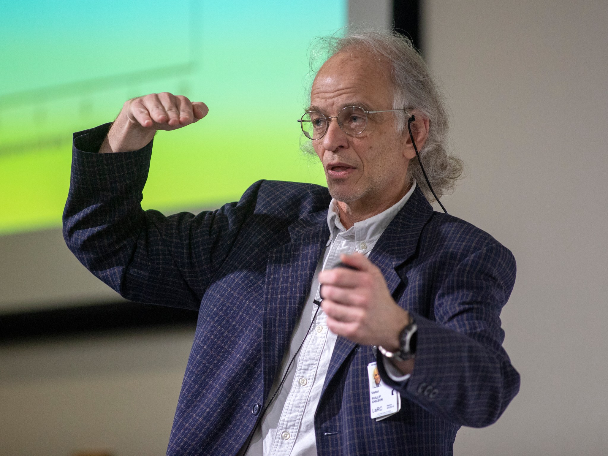 Phillip Chilson discussed the potential for UAS to enhance the study of atmospheric science and data collection.