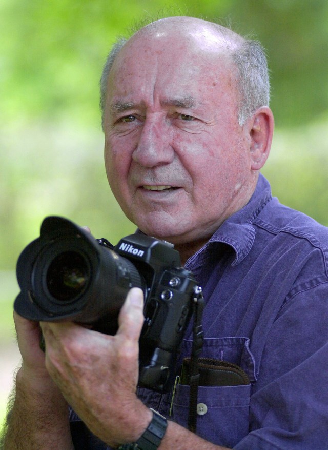 Peter Cosgrove, a former photojournalist with the Associated Press, who was honored as a Chronicler in 2019