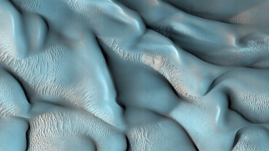 Martian sand dunes