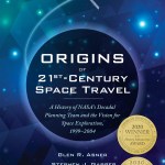Cover design with 2 awards for Origins of 21st-Century Space Travel
