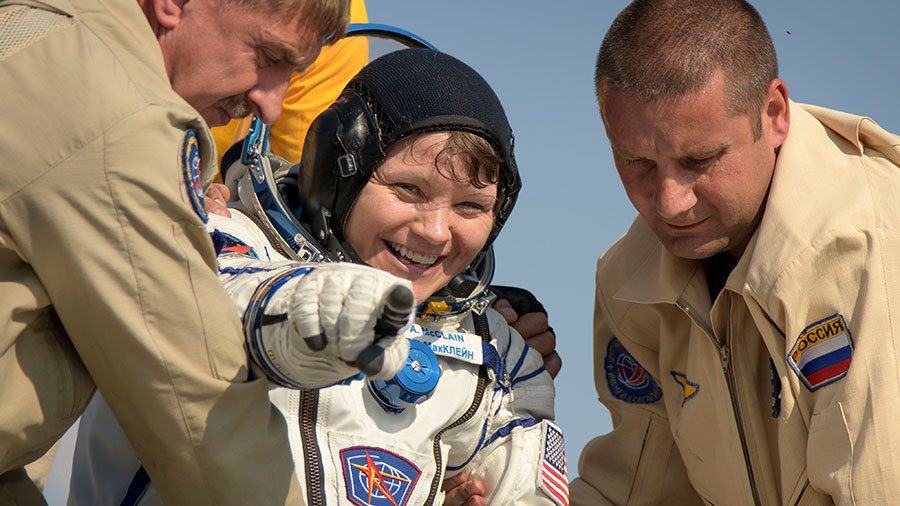 Expedition 59 NASA astronaut Anne McClain