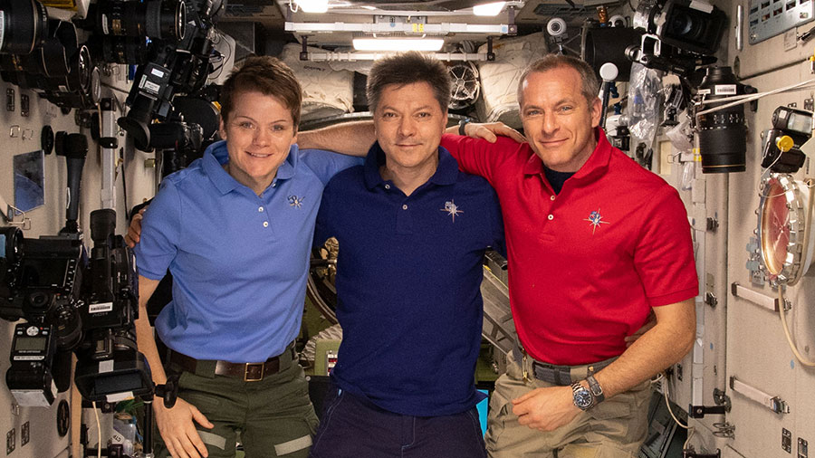 Expedition 58-59 crewmembers