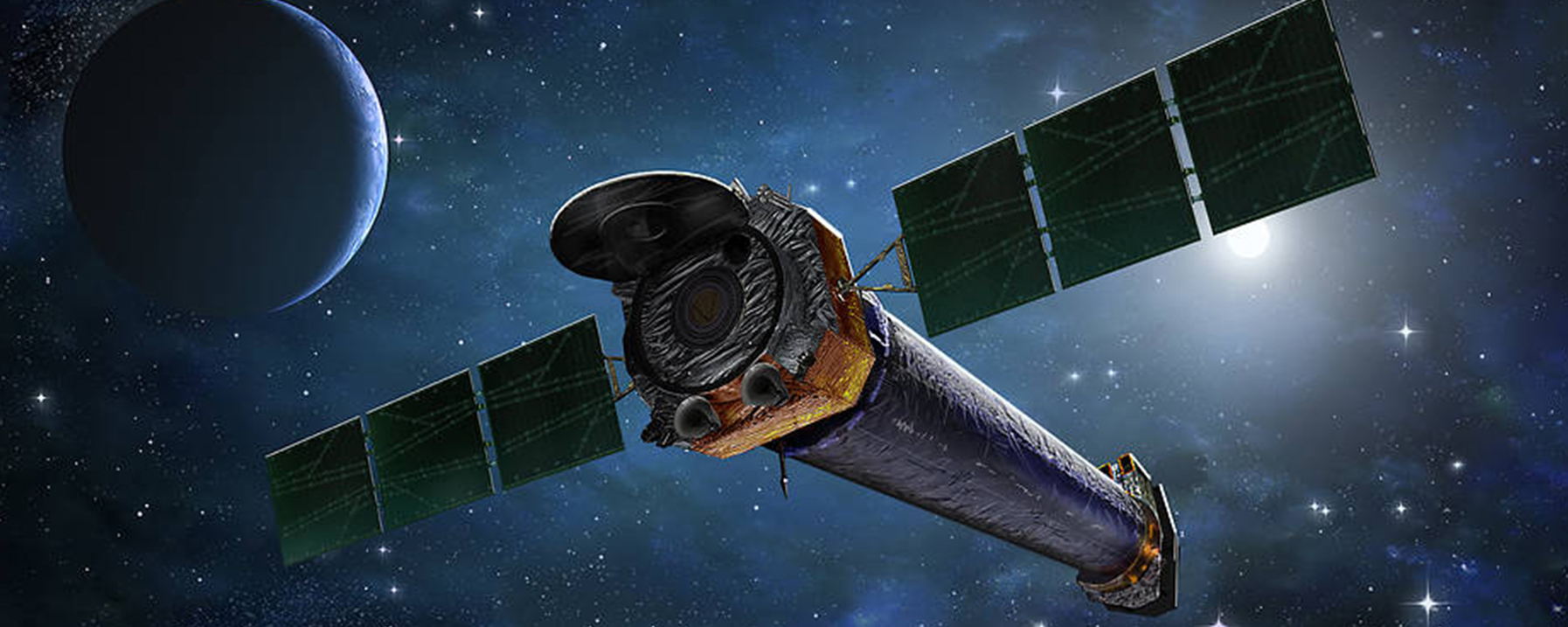 Illustration of Chandra X-ray Observatory