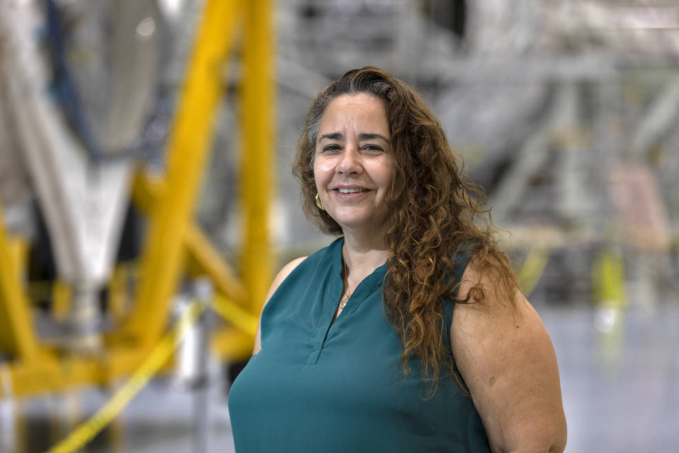 Photo of Rayelle Thomas from the Exploration Research and Technology Programs at NASA's Kennedy Space Center in Florida.