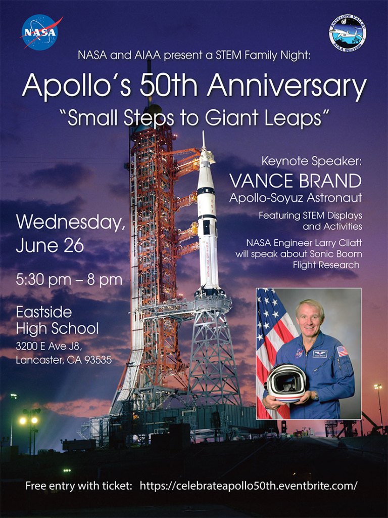 NASA Invites the Public to Join its Apollo 50th Anniversary Event