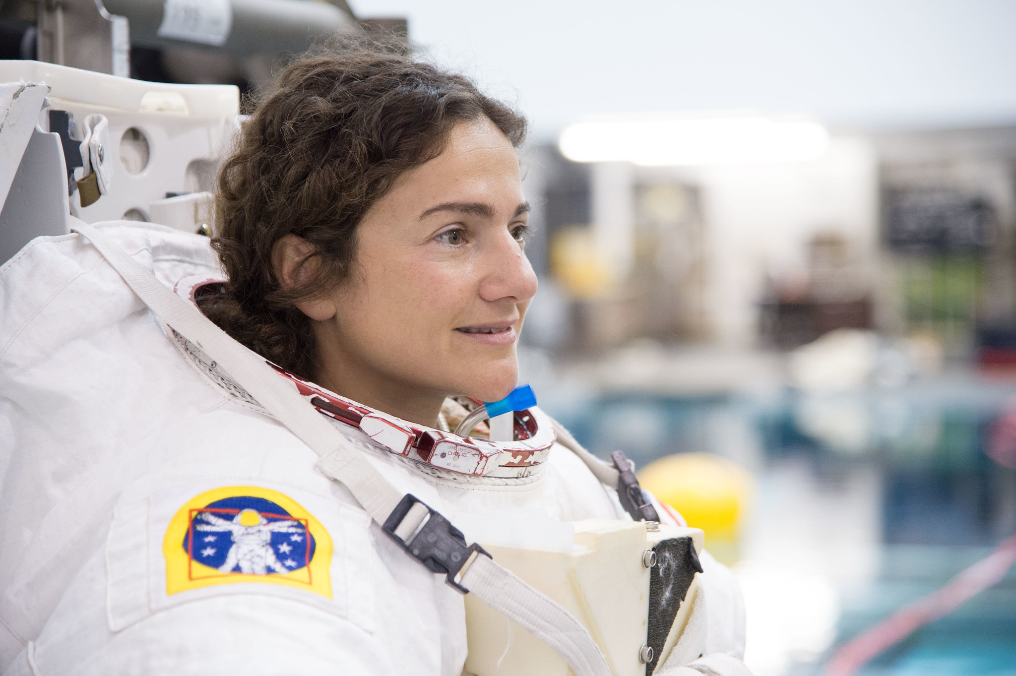 NASA’s Jessica Meir during astronaut candidate extravehicular activity skills training.