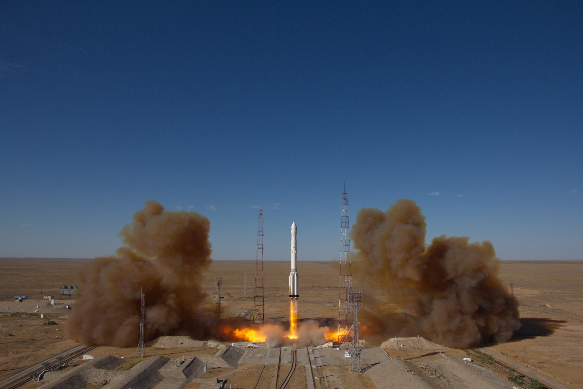 The Spectrum X-Gamma mission launched from the Baikonur Cosmodrome in the Republic of Kazakhstan on July 13, 2019.